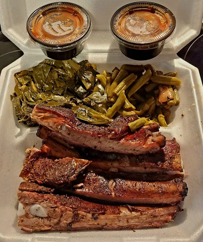 Half Rack Rib Dinner